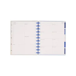 Happy Planner Monthly/Weekly Big Disc-Bound Academic Planner, 8-1/2