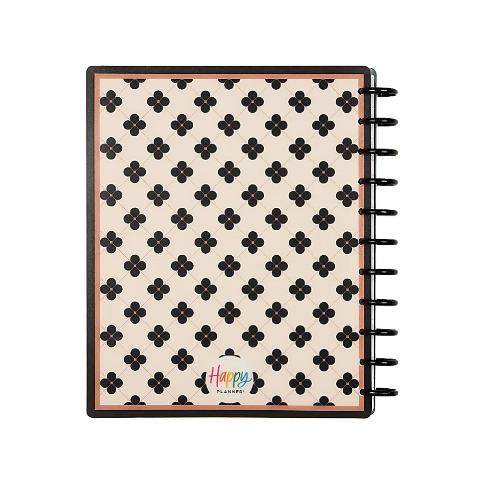 Happy Planner Monthly/Weekly Big Disc-Bound Academic Planner, 8-1/2" x 11", Earth Hues, July 2026 to June 2027, Total Quantity 1