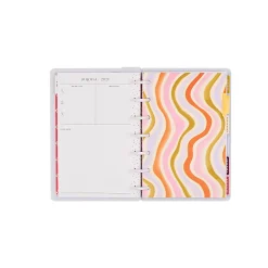 Happy Planner Monthly/Weekly Mini Disc-Bound Academic Planner, 4-5/8