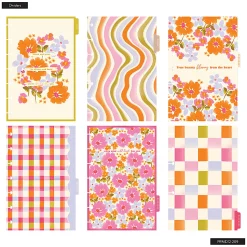 Happy Planner Monthly/Weekly Mini Disc-Bound Academic Planner, 4-5/8