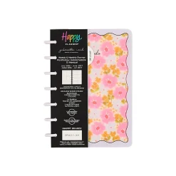 Happy Planner Monthly/Weekly Mini Disc-Bound Academic Planner, 4-5/8