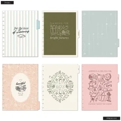 2026-2027 Happy Planner Monthly/Weekly Big Disc-Bound Teacher Planner, 8-1/2