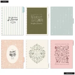 2026-2027 Happy Planner Monthly/Weekly Big Disc-Bound Teacher Planner, 8-1/2