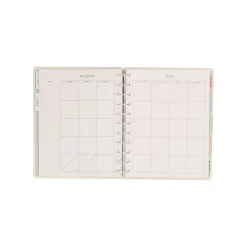 2026-2027 Happy Planner Monthly/Weekly Big Disc-Bound Teacher Planner, 8-1/2