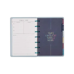 Happy Planner Monthly/Weekly Mini Disc-Bound Academic Planner, 4-5/8