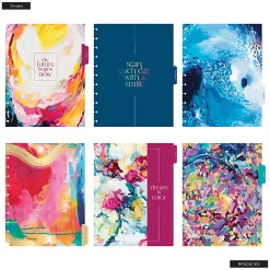 Happy Planner Monthly/Weekly Big Disc-Bound Academic Planner, 8-1/2" x 11", Abstract Expression, July 2026 to June 2027, Total Quantity 1