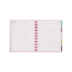 Happy Planner Monthly/Weekly Big Disc-Bound Academic Planner, 8-1/2