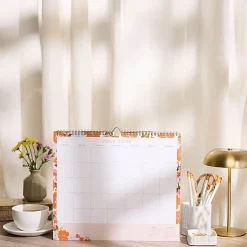 Happy Planner Organized 12-Month Wall Calendar, 14” x 12”, Sunshine Florals, July 2026 To June 2027, CWDS12-002, Total Qty 1