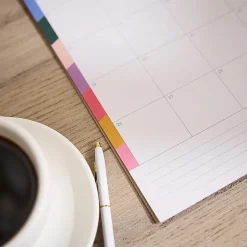 Happy Planner Organized 12-Month Wall Calendar, 14” x 12”, Color Form, July 2026 To June 2027, CWDS12-002, Total Qty 1