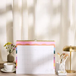 Happy Planner Organized 12-Month Wall Calendar, 14” x 12”, Color Form, July 2026 To June 2027, CWDS12-002, Total Qty 1