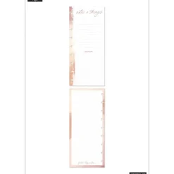 Happy Planner Skinny Classic Half Sheet Filler Paper, 60 Sheets, 4-1/8