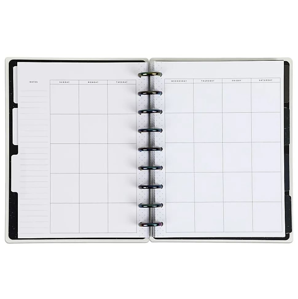 Happy Planner Weekly/Monthly Classic Undated Planner, 7" x 9-1/4", Look To The Stars, PPCU12-050