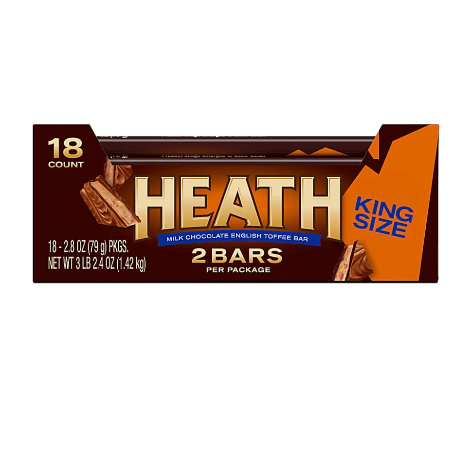 Heath Milk Chocolate English Toffee King Bar, 2.8 Oz