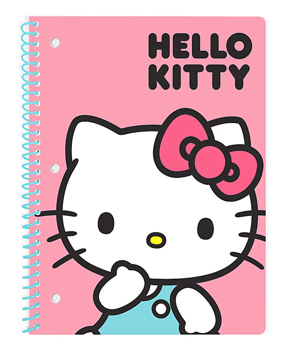 Hello Kitty Single Subject Wide Ruled Notebook, , 8.5 x 11, 70 Sheets