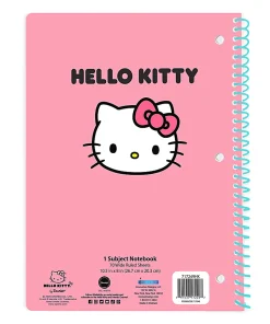Hello Kitty Single Subject Wide Ruled Notebook, , 8.5 x 11, 70 Sheets