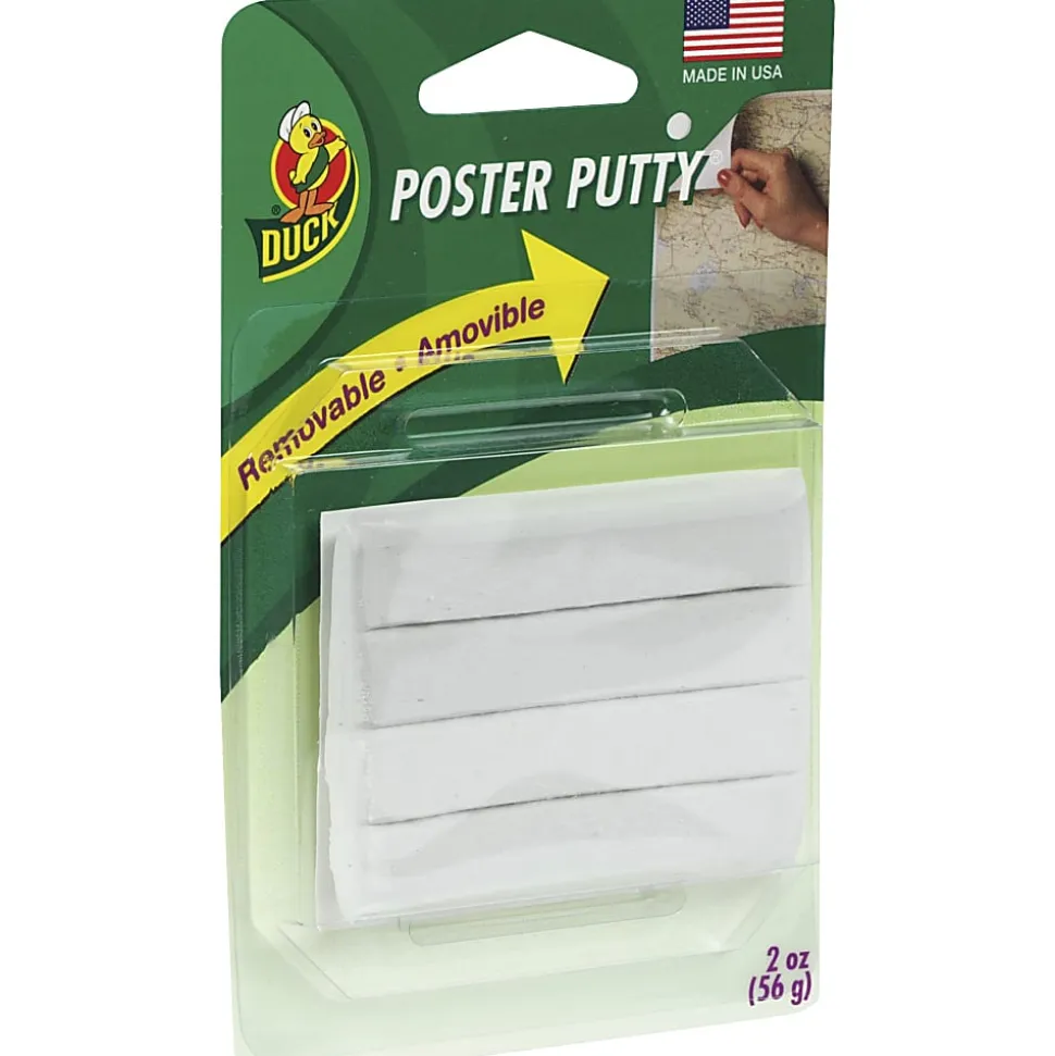 Henkel PTY-2 Mounting Putty, White, Pack of 4