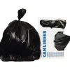 Heritage Bag™ Linear Low-Density 0.35-mil Can Liners, 24" x 32", Black, 500 Bags Per Case