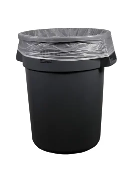 Heritage High-Density Can Liners, 0.67 mil, Natural, 36
