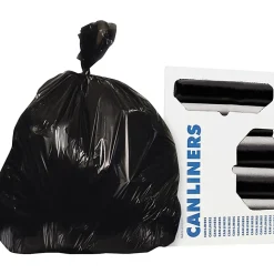 Heritage High-density Coreless Roll Can Liners, 45 gal, 40"x 48"x0.87 mil (22 Micron) Thickness, High Density, 150 Count