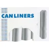 Heritage High Density Coreless Can Liner, 30"x 37"x0.31 mil (8 Micron) Thickness, High Density, Natural, 500 Count - Z6037LNR01
