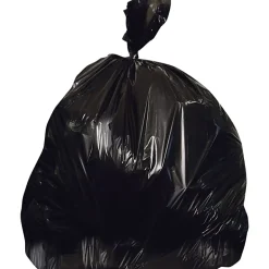 Heritage Linear Low Density Can Liners, 0.7-mil, 16 Gallons, 32" x 24", Black, Case Of 500 Liners