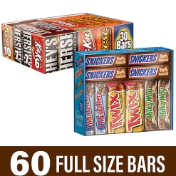 Hershey's® Chocolate Full-Size Variety Pack/Mars Chocolate Full-Size Variety Pack Bundle