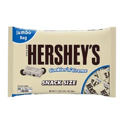 Hershey's® Cookies 'n' Creme Snack-Size Treats, 17.1-Oz Bulk Container, Pack Of 2