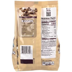 HERSHEY'S KISSES Milk Chocolate with Almonds Candy, 26.5 oz
