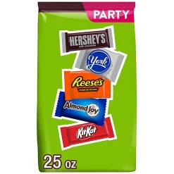 Hershey's, Reese's, Almond Joy, Kit Kat, York Pattie Snack Size Party Pack, 25 oz
