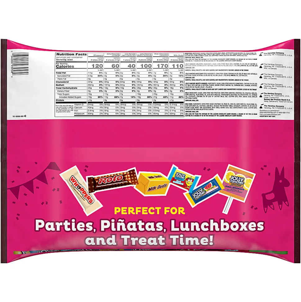 Hershey's® Snack Size Assortment Laydown Bags, 48.29 Oz, Pack Of 2 Bags