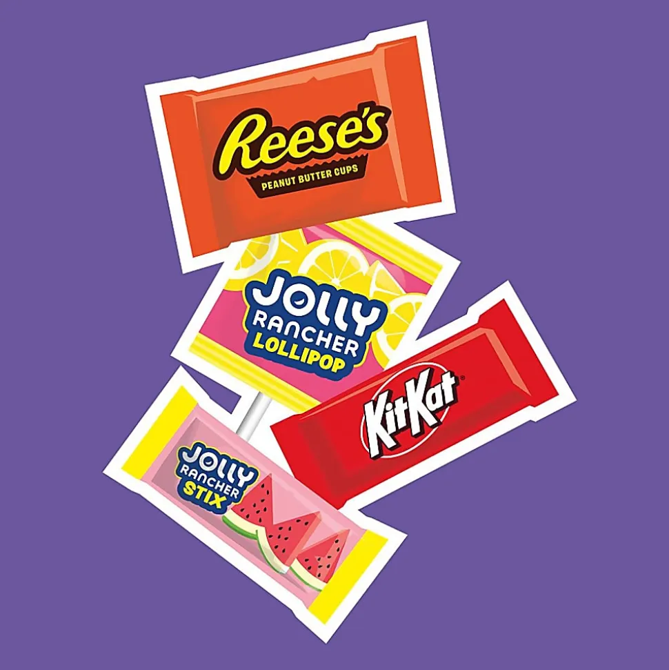 Hershey's Sweets And Chocolate Snack Size Bar Stand-Up Bag, 25.4 Oz, Total Qty 1