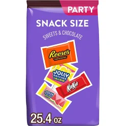 Hershey's Sweets And Chocolate Snack Size Bar Stand-Up Bag, 25.4 Oz, Total Qty 1