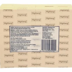 Highland™ Notes, 3 in x 5 in, 12 Pads, 100 Sheets/Pad, Yellow