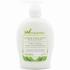Highmark® Aloe Liquid Hand Soap, Floral Scent, 7.5 Oz, White