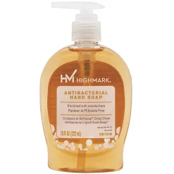 Highmark® Antibacterial Liquid Hand Soap, Clean Scent, 7.5 Oz, Orange