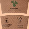 Highmark® ECO Compostable Breakroom Hot Cup Sleeves, 100% Recycled, Kraft, Box Of 1,300