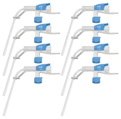 Highmark® ECO Dilution Gun, 1:40, 4”H x 1-1/2”W x 14”D, Blue/White, Case Of 8 Guns