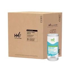 Highmark® ECO 2-Ply Paper Towels, 100% Recycled, 85 Sheets Per Roll, Case Of 30 Rolls