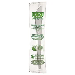 Highmark Eco Products Compostable Knives, 6", White, Pack Of 1,000 Knives