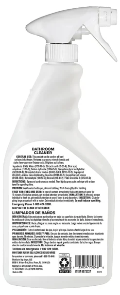 Highmark® ECO Ready-To-Use Bathroom Cleaner, 32 Oz, Case Of 12 Bottles