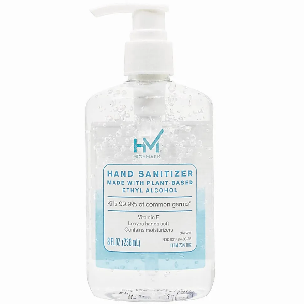 Highmark® Hand Sanitizer, 8 Oz