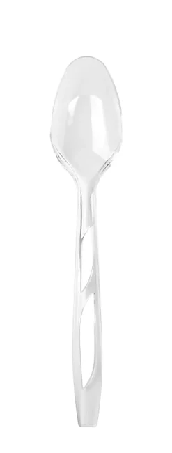 Highmark® Heavy-Duty Plastic Cutlery, Premium, Clear, Pack Of 150 Utensils