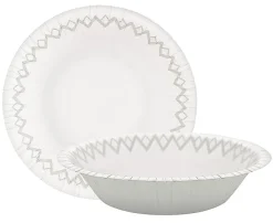 Highmark® Paper Bowls, 14.9 oz, Printed White, Pack Of 125