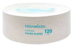 Highmark® Paper Plates, 8-3/4