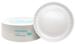 Highmark® Paper Plates, 8-3/4