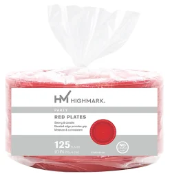 Highmark® Plastic Plates, 10