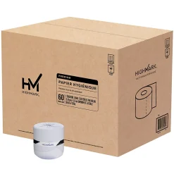 Highmark® Premium 2-Ply Toilet Paper, 500 Sheets Per Roll, Pack Of 60 Rolls