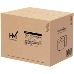Highmark® Premium 2-Ply Toilet Paper, 500 Sheets Per Roll, Pack Of 60 Rolls