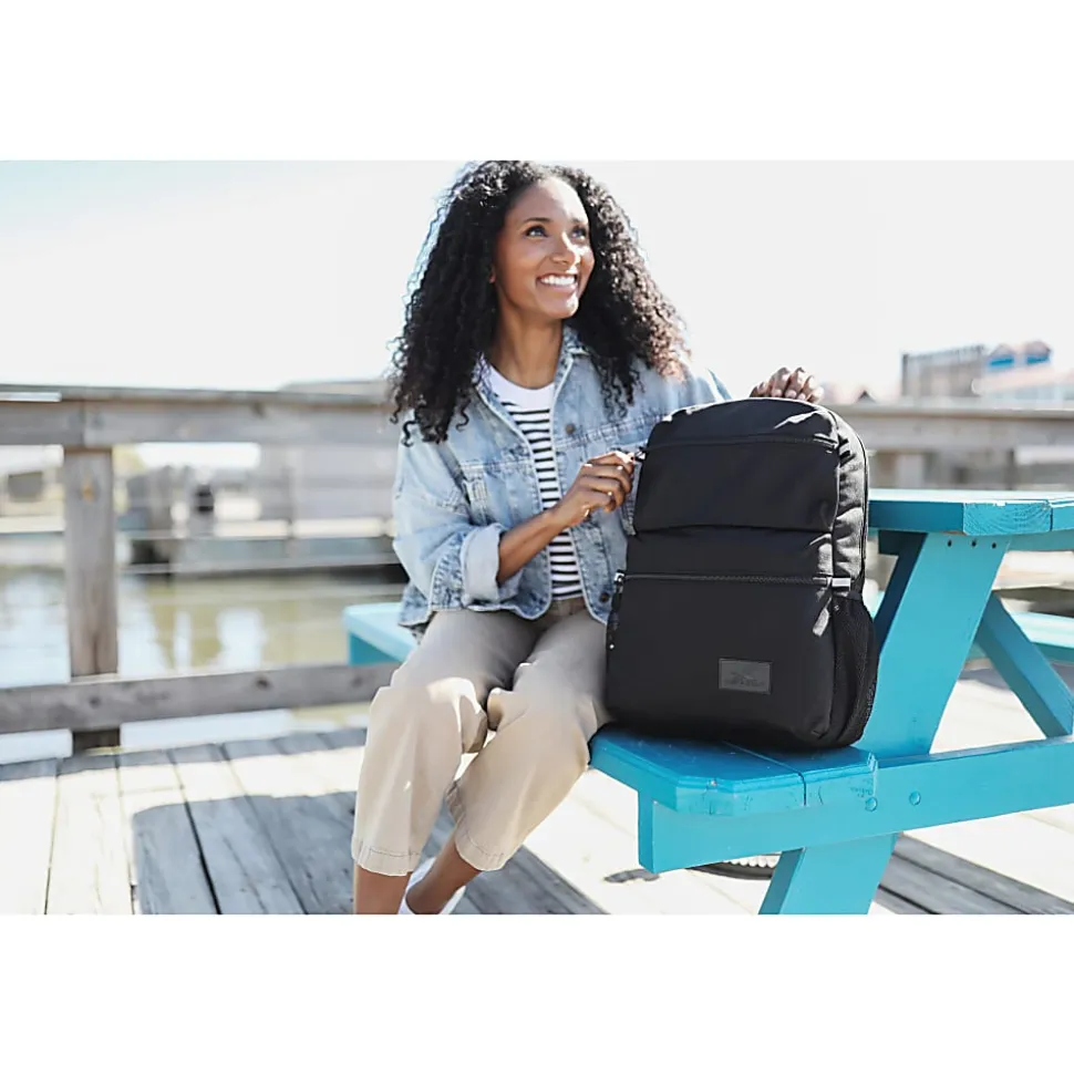 High Sierra Everclass Backpack With 15.6" Laptop Pocket, Black