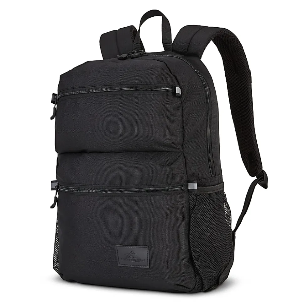 High Sierra Everclass Backpack With 15.6" Laptop Pocket, Black